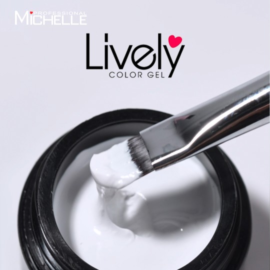 Lively color gel - WHITE 2