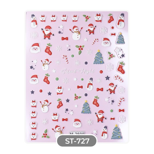 STICKERS ADHESIVOS NAVIDAD - ST727