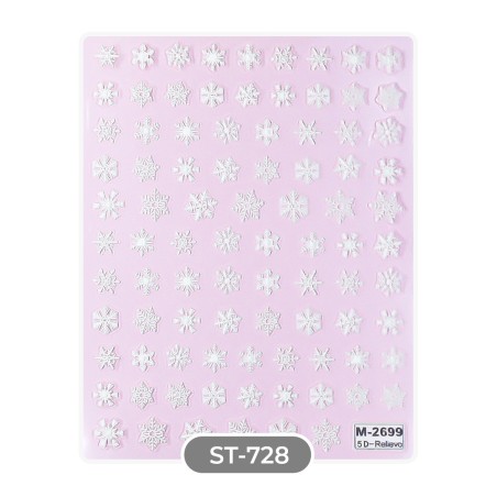 STICKERS ADESIVI NATALE - ST728