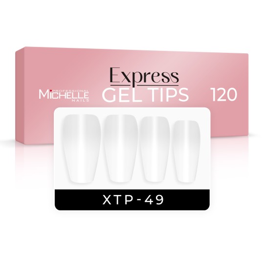 EXPRESS GEL TIPS 120 UNIDADES - 49