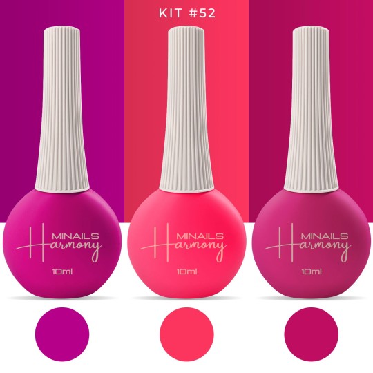 Harmony Semi-Permanent Nail Polish - Kit 52