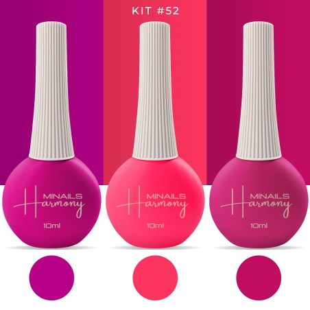 Vernis à ongles semi-permanent Harmony - Kit 52