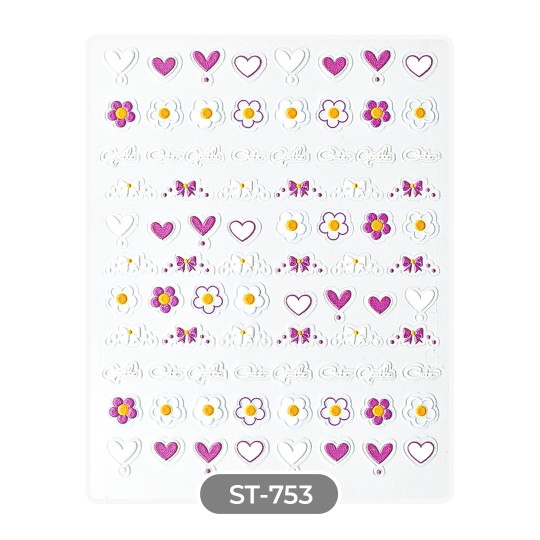STICKERS AUTOCOLLANTS SAINT-VALENTIN - ST753