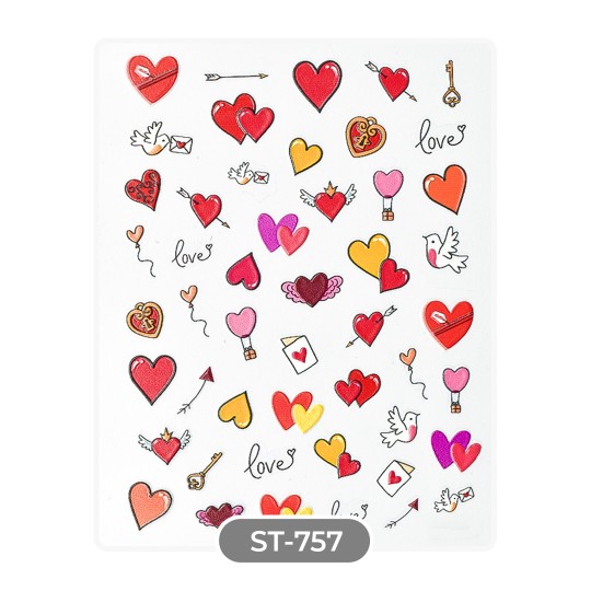 VALENTINE'S DAY STICKERS - ST757