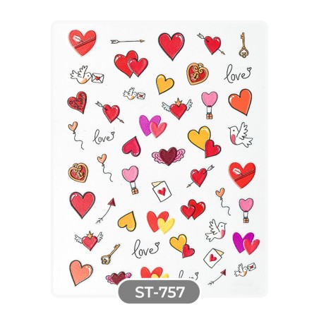 VALENTINE'S DAY STICKERS - ST757