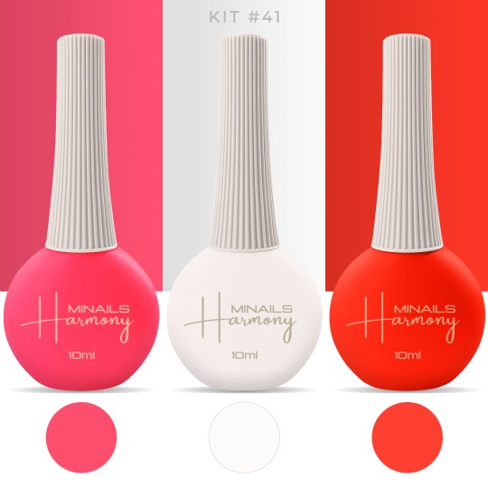 Vernis à ongles semi-permanent Harmony - Kit 41