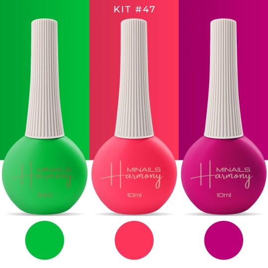 Vernis à ongles semi-permanent Harmony - Kit 47