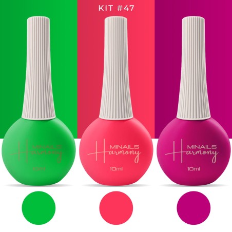Vernis à ongles semi-permanent Harmony - Kit 47