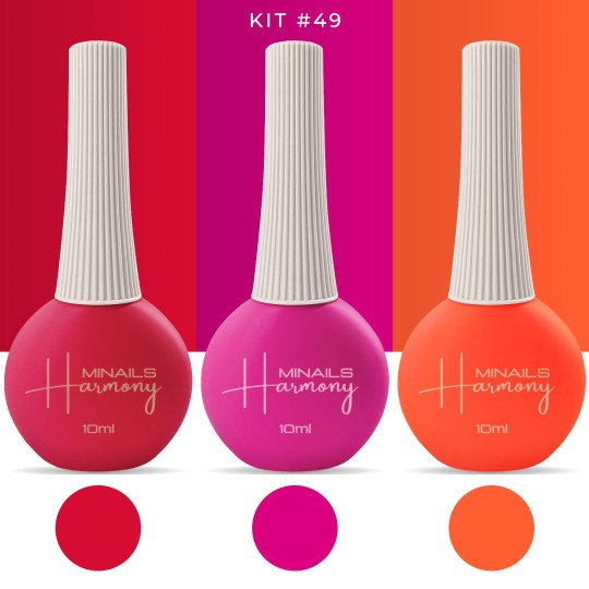 Vernis à ongles semi-permanent Harmony - Kit 49
