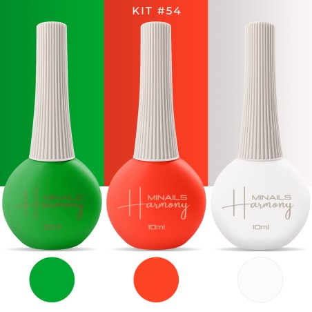 Vernis à ongles semi-permanent Harmony - Kit 54