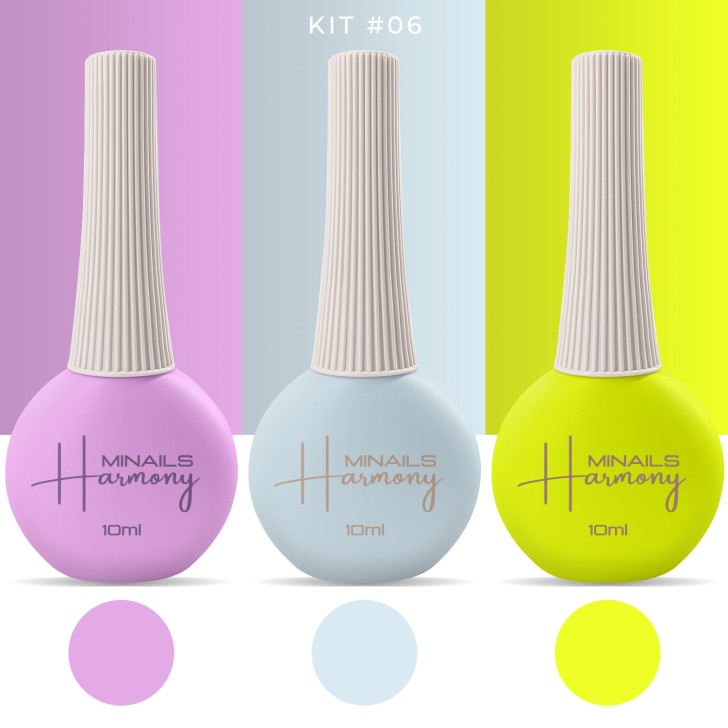 Vernis à ongles semi-permanent Harmony - Kit 06