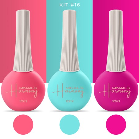 Vernis à ongles semi-permanent Harmony - Kit 16