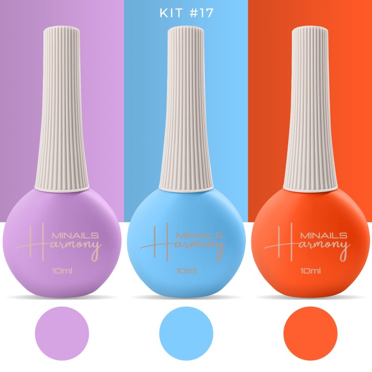 Vernis à ongles semi-permanent Harmony - Kit 17