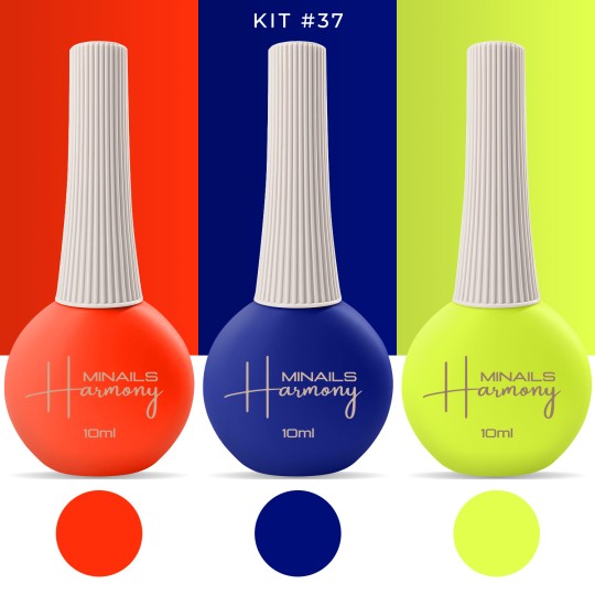 Harmony Semi-Permanent Nail Polish - Kit 37