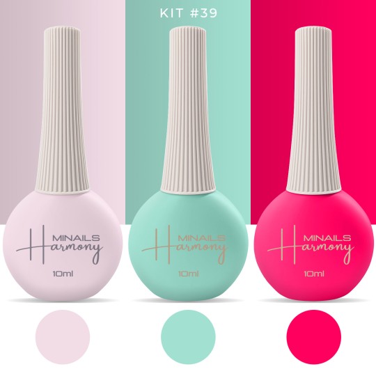 Harmony Semi-Permanent Nail Polish - Kit 39