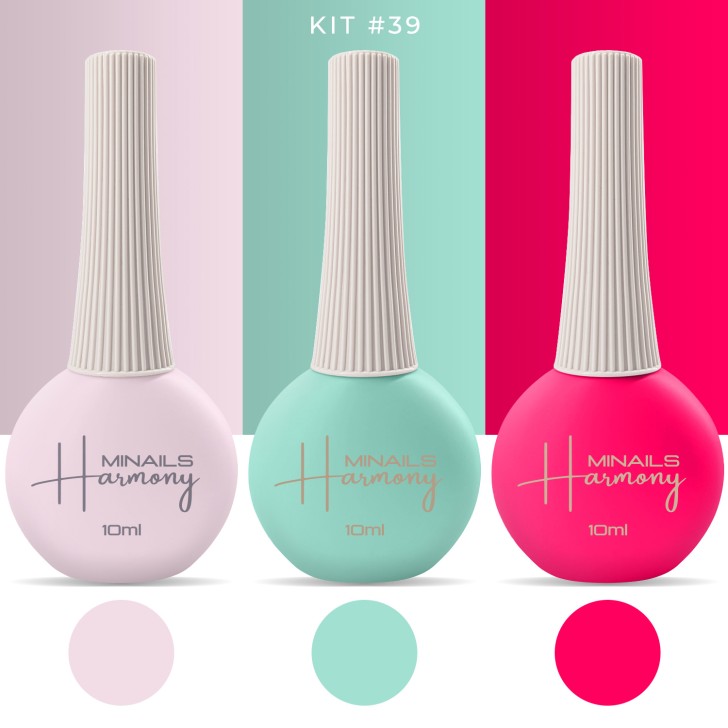 Vernis à ongles semi-permanent Harmony - Kit 39