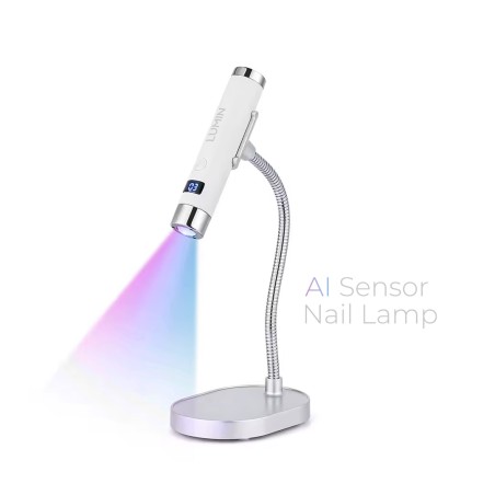 LUMIN A1 Lampada UV Led Portatile con AI 5W - BIANCO