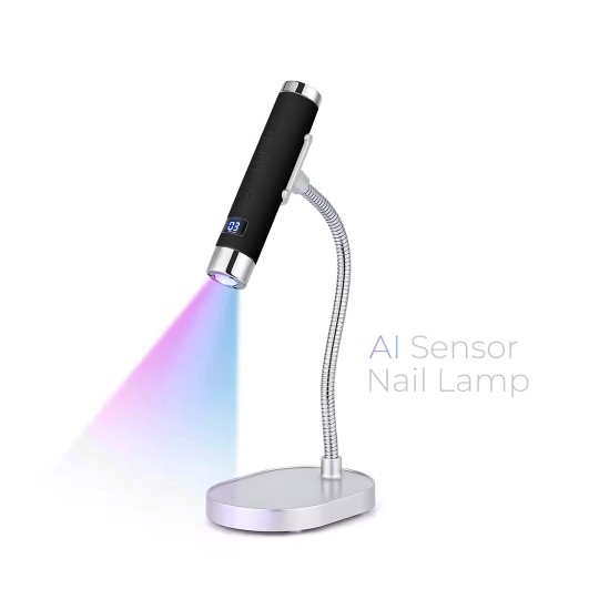 Lampe Uv led portable Lumin A1 avec intelligence artificielle 5W - NOIRE