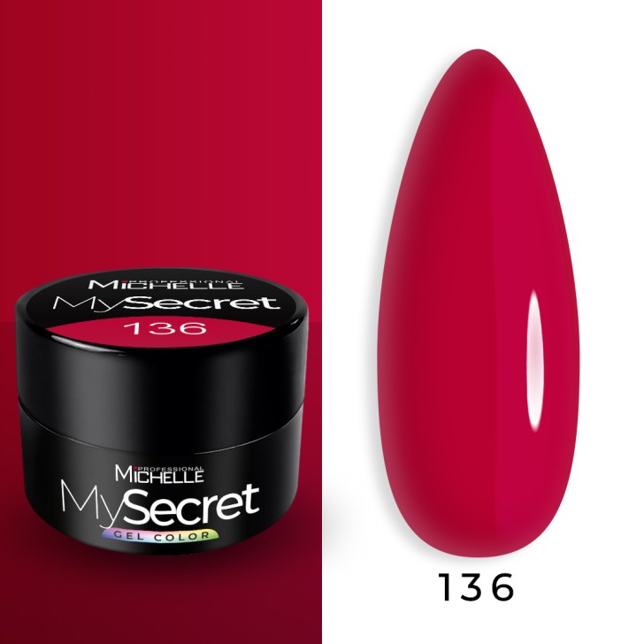 New my secret - Uv color gel 136