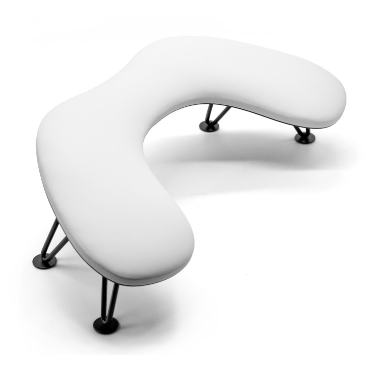 REPOSE-MAINS INCLINÉ EN FORME DE M - White