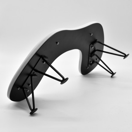 REPOSE-MAINS INCLINÉ EN FORME DE M - White