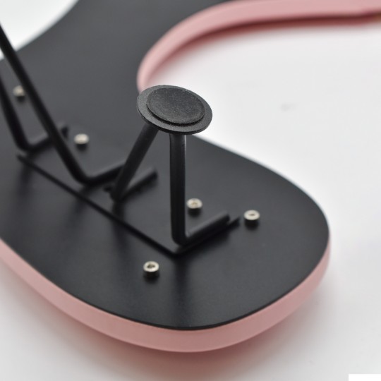 SUPPORTO POGGIAMANI INCLINATO FORMA M - PINK 2