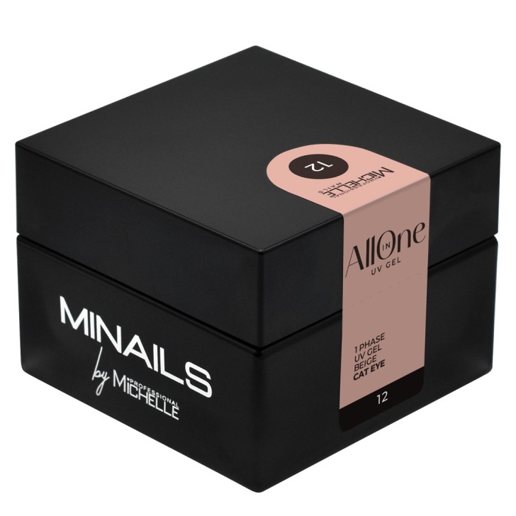 Gel auto-lissant monophasé All in one - Cat eye beige 12