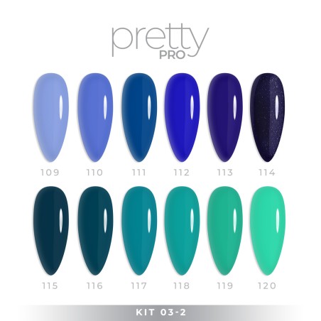 KIT PRETTY PRO SEMIPERMANENTE - 3