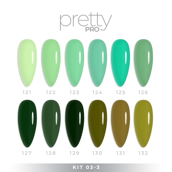 KIT PRETTY PRO SEMIPERMANENTE - 3