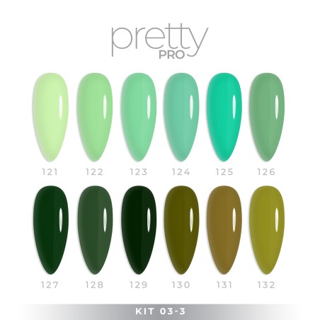 KIT PRETTY PRO SEMIPERMANENTE - 3