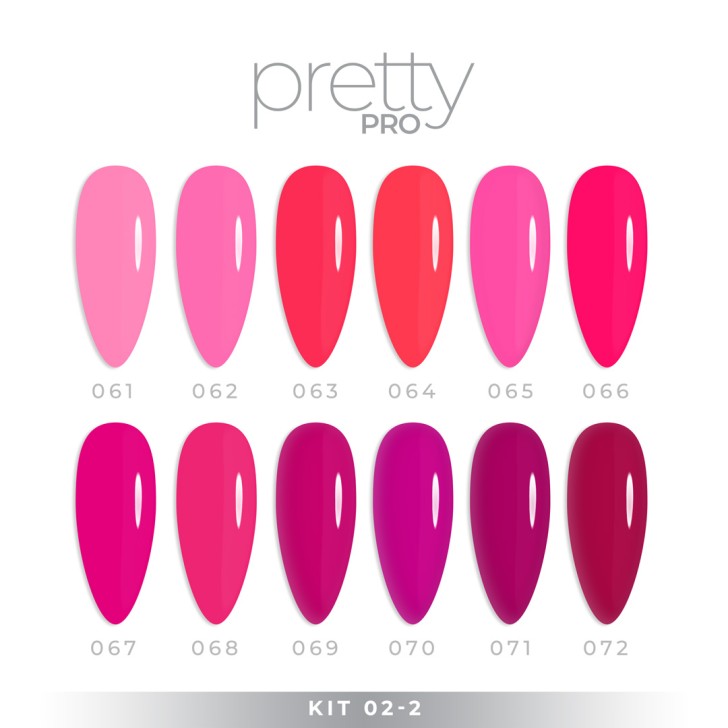 KIT PRETTY PRO SEMIPERMANENTE - 2