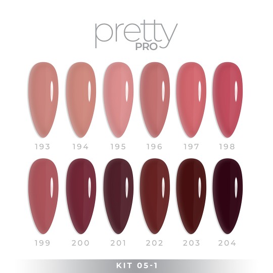 KIT PRETTY PRO SEMIPERMANENTE - 5 2