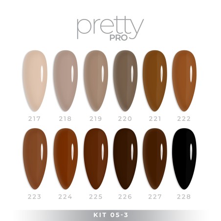 KIT PRETTY PRO SEMIPERMANENTE - 5