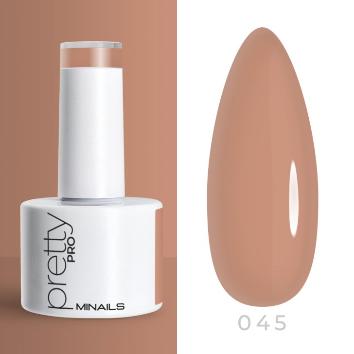 Colour semipermanente Gel Pretty Pro - 045
