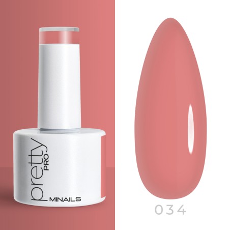 Colour semi-permanente Gel Pretty Pro - 034