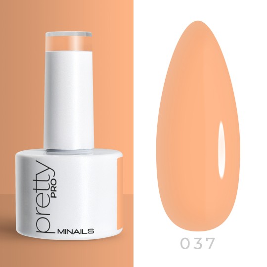 Colour semipermanente Gel Pretty Pro - 037