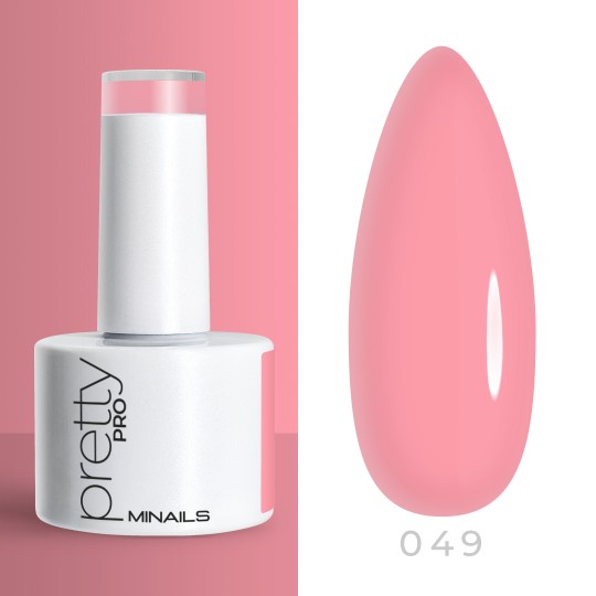 Colour semipermanente Gel Pretty Pro - 049