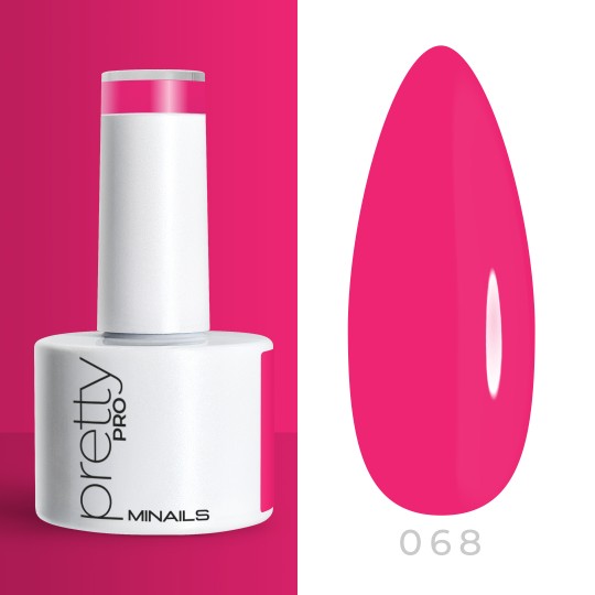 Colour semi-permanente Gel Pretty Pro - 068