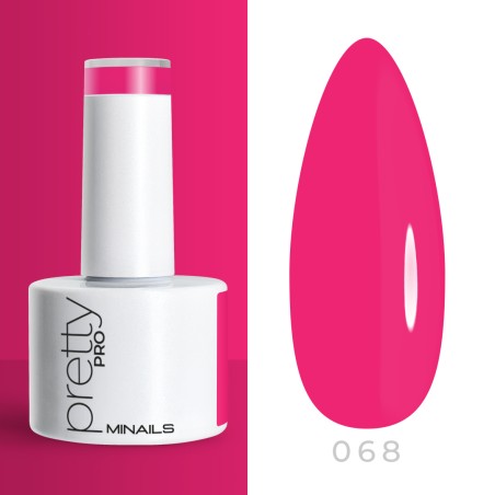 Colour semipermanente Gel Pretty Pro - 068