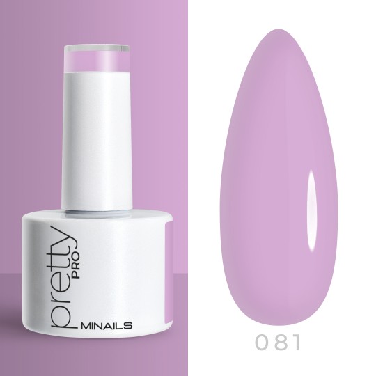 Colour semi-permanente Gel Pretty Pro - 081