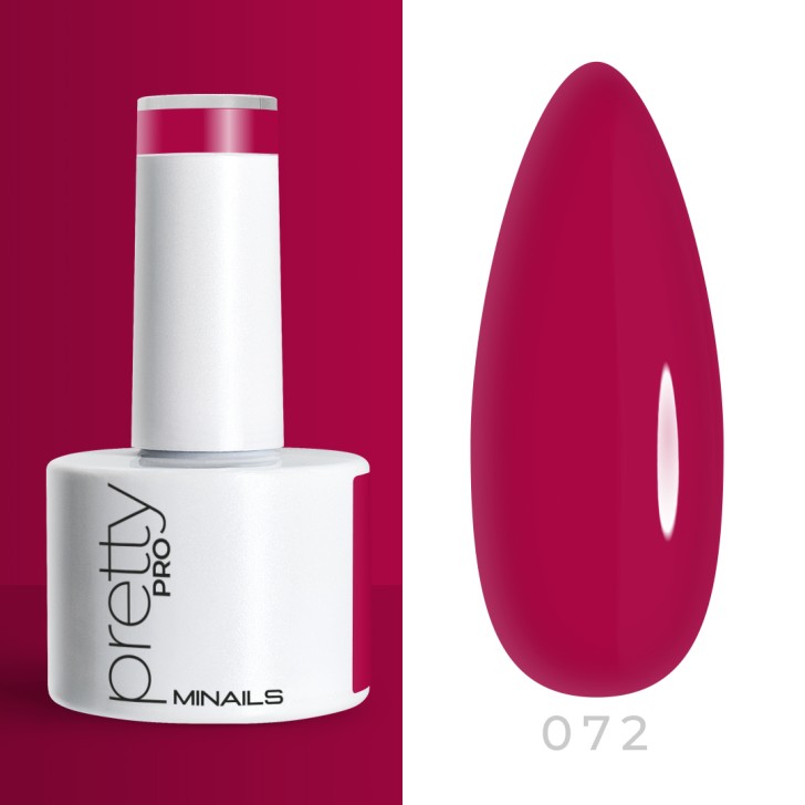 Colour semi-permanente Gel Pretty Pro - 072