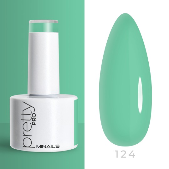 Colour semi-permanente Gel Pretty Pro - 124