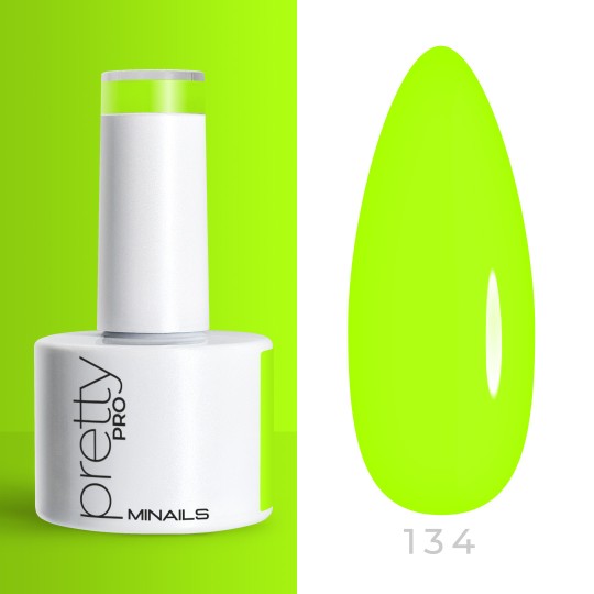 Colour semi-permanente Gel Pretty Pro - 134