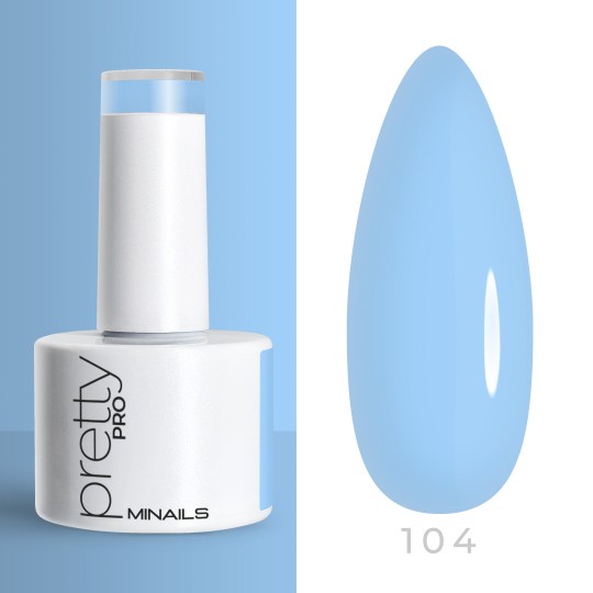 Colour semipermanente Gel Pretty Pro - 104