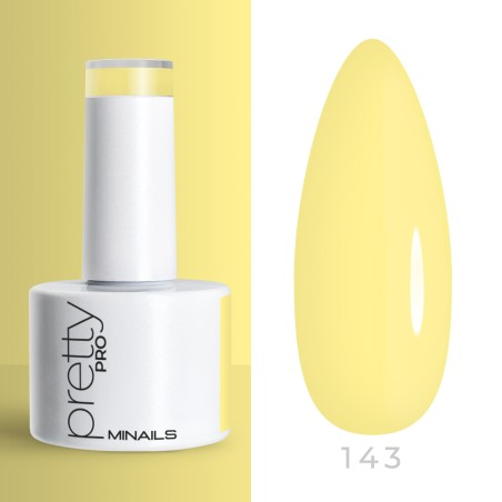Colour semipermanente Gel Pretty Pro - 143