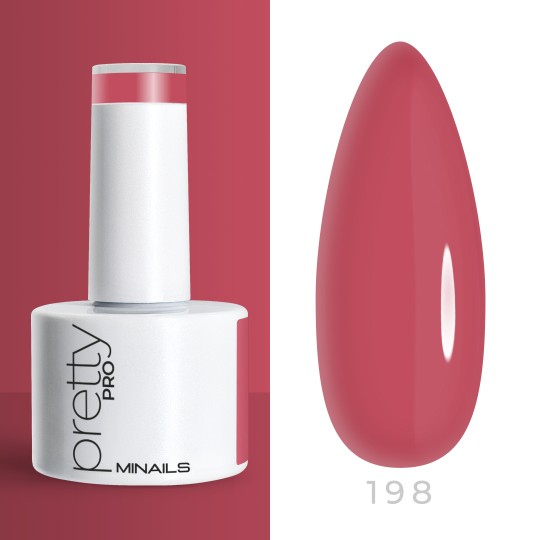 Colour semi-permanente Gel Pretty Pro - 198