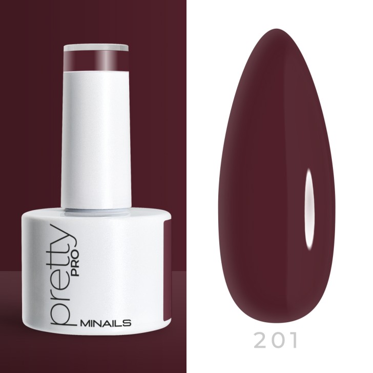 Colour semi-permanente Gel Pretty Pro - 201