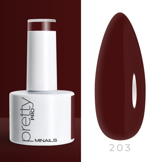 Colour semi-permanente Gel Pretty Pro - 203