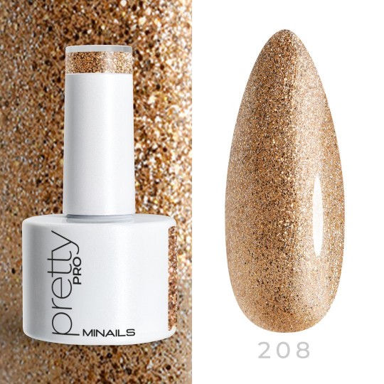 PRETTY PRO Gel Semipermanente Colour - 208