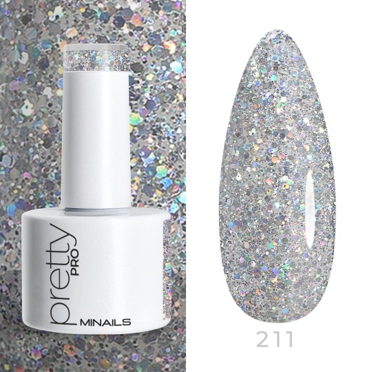 Colour semi-permanente Gel Pretty Pro - 211